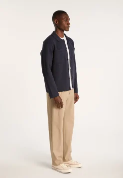 Montagut Vestes Et Cardigans-Veste en coton - Irwan 05-Bleu marine
