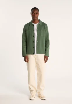 Montagut Vestes Et Cardigans-Veste en coton - Irwan 21-Vert foncé
