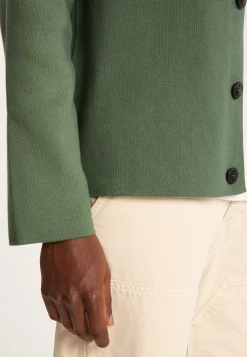 Montagut Vestes Et Cardigans-Veste en coton - Irwan 21-Vert foncé