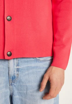 Montagut Vestes Et Cardigans-Veste en coton - Mirwan 91-Fuchsia