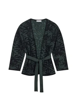 Montagut Vestes Et Cardigans-Veste en coton bio - Lyra 21-Vert foncé