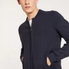 Montagut Vestes Et Cardigans-Veste en coton cachemire - Lisbon 05-Bleu marine