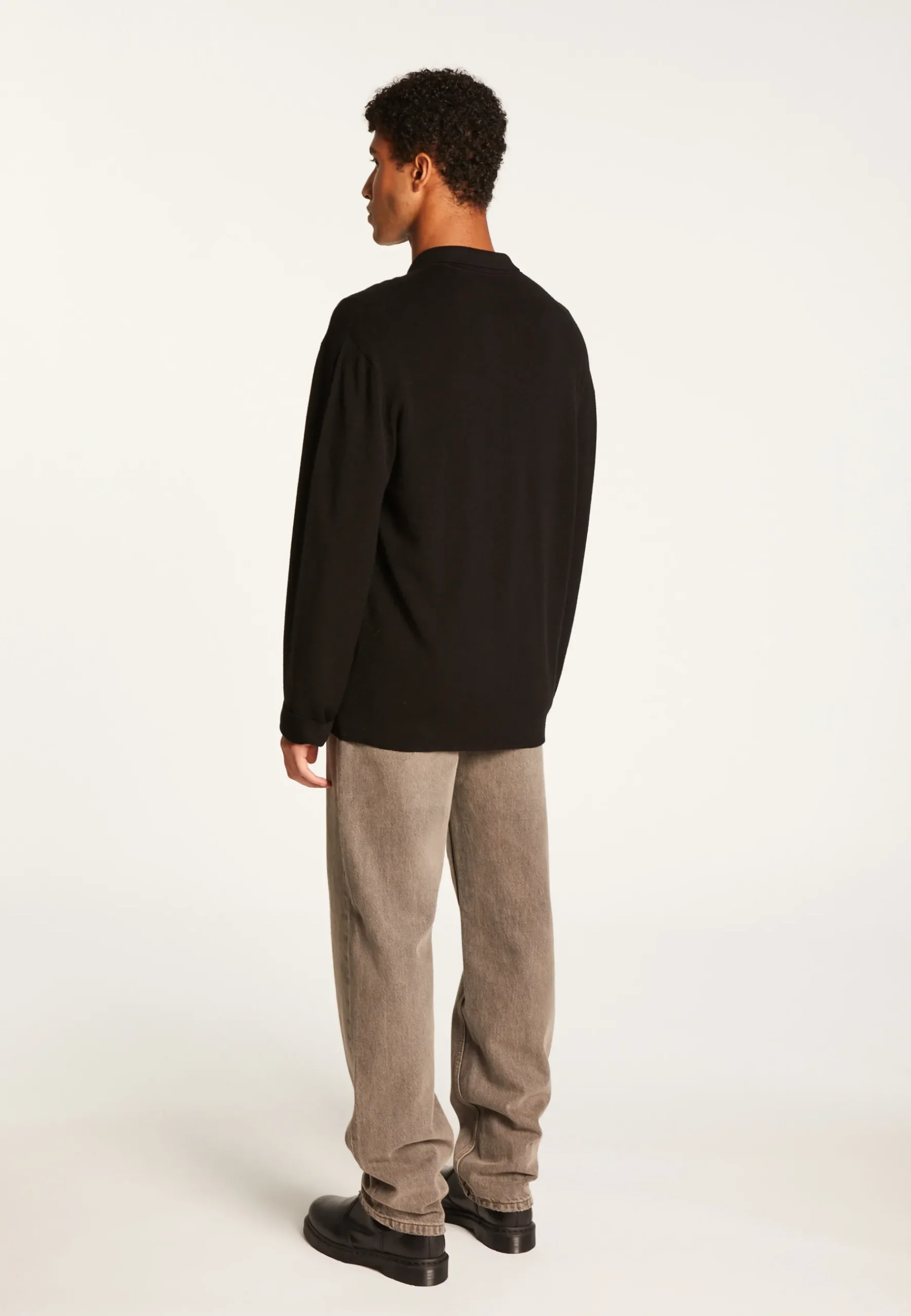 Montagut Vestes Et Cardigans-Veste en laine mélangée - Théophile 01-Noir
