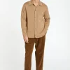 Montagut Vestes Et Cardigans-Veste en laine mérinos - Samuel 88-Camel