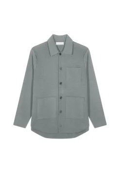 Montagut Vestes Et Cardigans-Veste en laine mérinos - Samuel 09-Gris moyen
