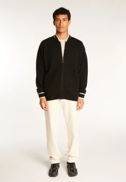 Montagut Vestes Et Cardigans-Veste en laine mérinos - Toronto 01-Noir