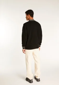 Montagut Vestes Et Cardigans-Veste en laine mérinos - Toronto 01-Noir